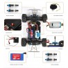 Rally RC WL Toys A949 1/18 - RTR (AZUL)