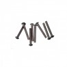 Titanschrauben M3x10mm Flachkopf Mugen x8 Stk.