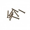 Titanschrauben M3x20mm Flachkopf Mugen x8 Stk.
