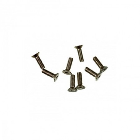 TORNILLO M3X10 TITANIO AVELLANADO (8u) MUGEN