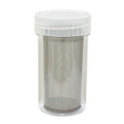 Bote para limpiar rodamientos con rejilla 70ml