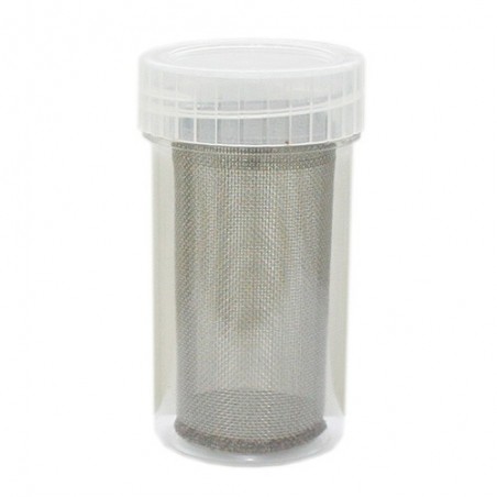 Bote para limpiar rodamientos con rejilla 70ml