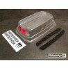 Car Stand Bitty Desing transparente para 1/10 touring