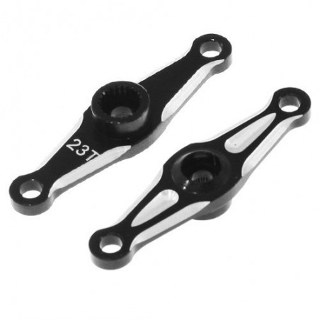 Alum. Double Arm Servo Horn 23T for SANWA/KO/JR/AIRTRONICS