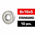 Ballbearing SET "HS" ZZ 8x16x5 Ultimate Racing 10 pcs