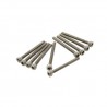 Tornillo cilindrico M3x30 mm x10 uds.