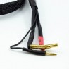 Charge cable Lead 60cm 2S Battery with bullet connector 4 and 5 mm
