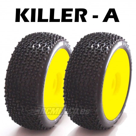 SP08820 - Buggy 1/8 Tires - KILLER - Medium x2 pcs