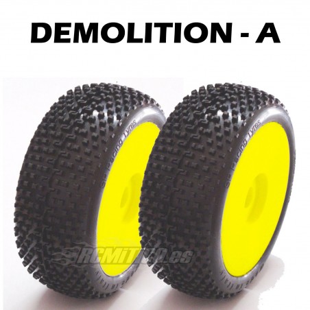 SP08920 - Ruedas TT 1/8 DEMOLITION - Medias x4 uds.