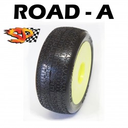 SP09020 - Buggy 1/8 Tires - ROAD - Medium x2 pcs