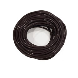 Silicone Fuel line Translucent black 25 M