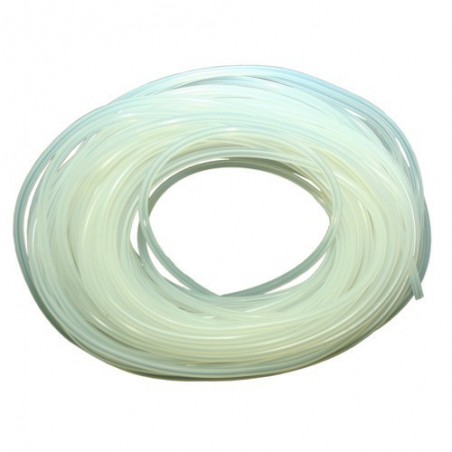 Silicone Fuel line Transparent black 25 M