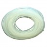Silicone Fuel line Transparent black 25 M