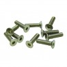 M3x12 mm Flat Head Screw x10 pcs