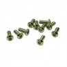 Tornillo boton 4x6 mm x10 uds.