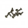M2X6 mm Flat Head Screws x10 pcs