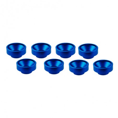 M3 Aluminum Servo Washer Blue x8 pcs