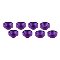 M3 Aluminum Servo Washer Purple x8 pcs