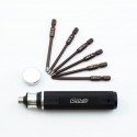 Destornillador 6 en 1 allen 1.5 - 2.0 - 2.5 - 3.0mm