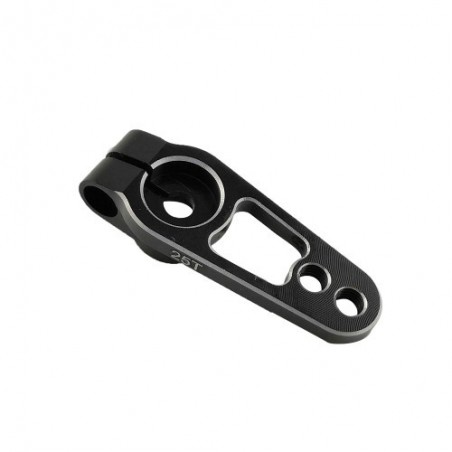 Aluminum clamping servo horn Black 25T - 31mm