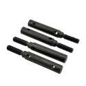 Traxxas TRX-4 treal steel stub axle +5mm - portal drive x4 pcs