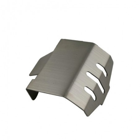 Protector diferencial del y tras acero inox Traxxas TRX-4