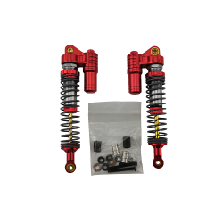 Amortiguadores Piggy Back Crawler 110mm - Rojo x2 uds.