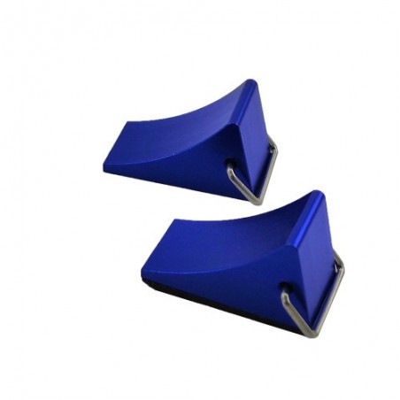 Cuñas rueda aluminio Crawler 1/10 - Azul x2 uds.
