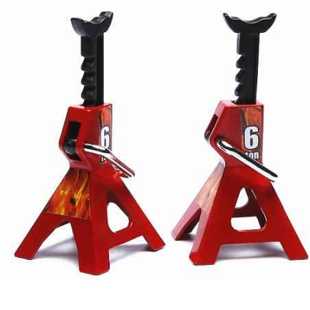 1/10 Crawler metal adjustable jack stand x2 pcs