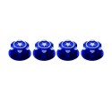 Traxxas 17mm covered wheel nut Blue x4 pcs