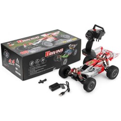 Buggy electrico RTR 1/14 4x4 2.4Ghz 60kmh WLToys Rojo