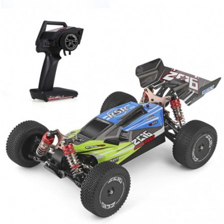 Buggy electrico RTR 1/14 4x4 2.4Ghz 60kmh WLToys Verde