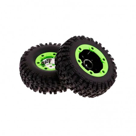 Left tires complete set WLToys 1/12 x2 pcs