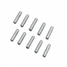 Pin pasador 3x12.8 mm Acero Cromado x10 uds.