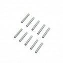 Pin shaft 2.5x15.8mm Chrome Steel Set x10 pcs