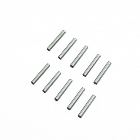 Pin shaft 2.5x15.8mm Chrome Steel Set x10 pcs