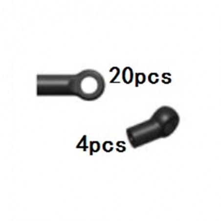 Set rotulas de suspension RGT18147 x24 uds.