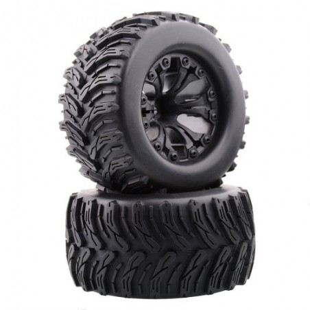 Monster Truck 1/10 HNR Mars Tires complete set x2 pcs