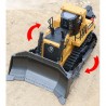 Bulldozer Excavadora con oruga Huina 1569 1/16 8ch