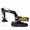 RC Excavator Huina 1592 1/14 22ch Die Cast Cab and Bucket