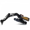 RC Excavator Huina 1592 1/14 22ch Die Cast Cab and Bucket