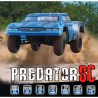 Short Course HNR Predator 1/10 4x4 Brushless Black RTR