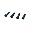 Tornillos de hexagono de rueda Mugen MTC2 x4 uds.