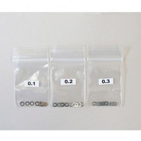 Shim Set 8x10 0.1 - 0.2 - 0.3 - Mugen x10 pcs each