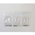 Set arandelas 12x15mm 0.1 - 0.2 - 0.3 - Mugen x10 uds. cada