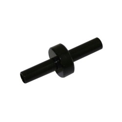 Ultimate Racing silicone fuel line connector Black