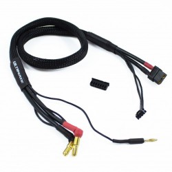Battery Charge lead 2S 60cm XT60 and bullet de 4 - 5 mm