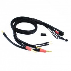 Battery Charge lead 2x2S 60 cm XT60 and bullet de 4 - 5 mm