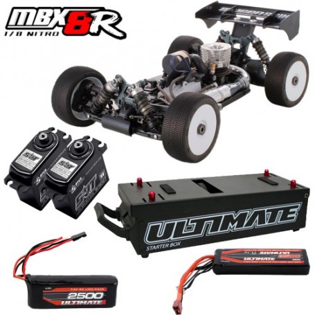Combo Buggy Mugen MBX8R Nitro Competition KIT 3