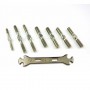 Titanium Turnbuckle screws Hong Nor X3GTS